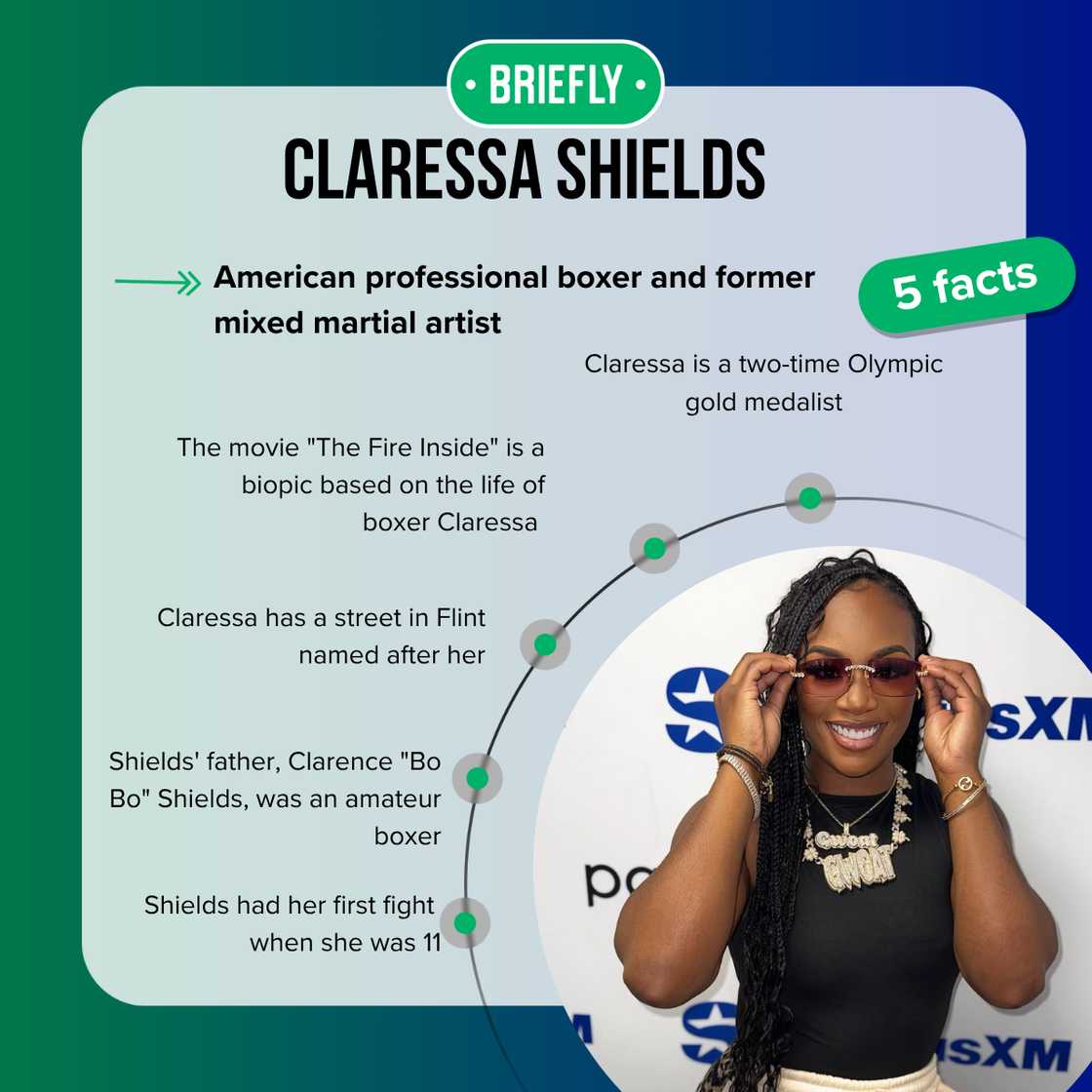 Claressa Shields' age is 30 years old