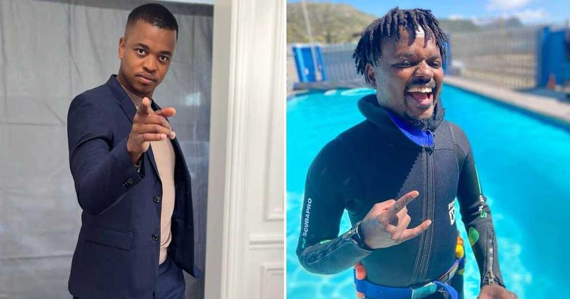 Mpho Popps co-hosted 'Podcast and Chill With MacG' Mpho Popps co-hosted 'Podcast and Chill With MacG'