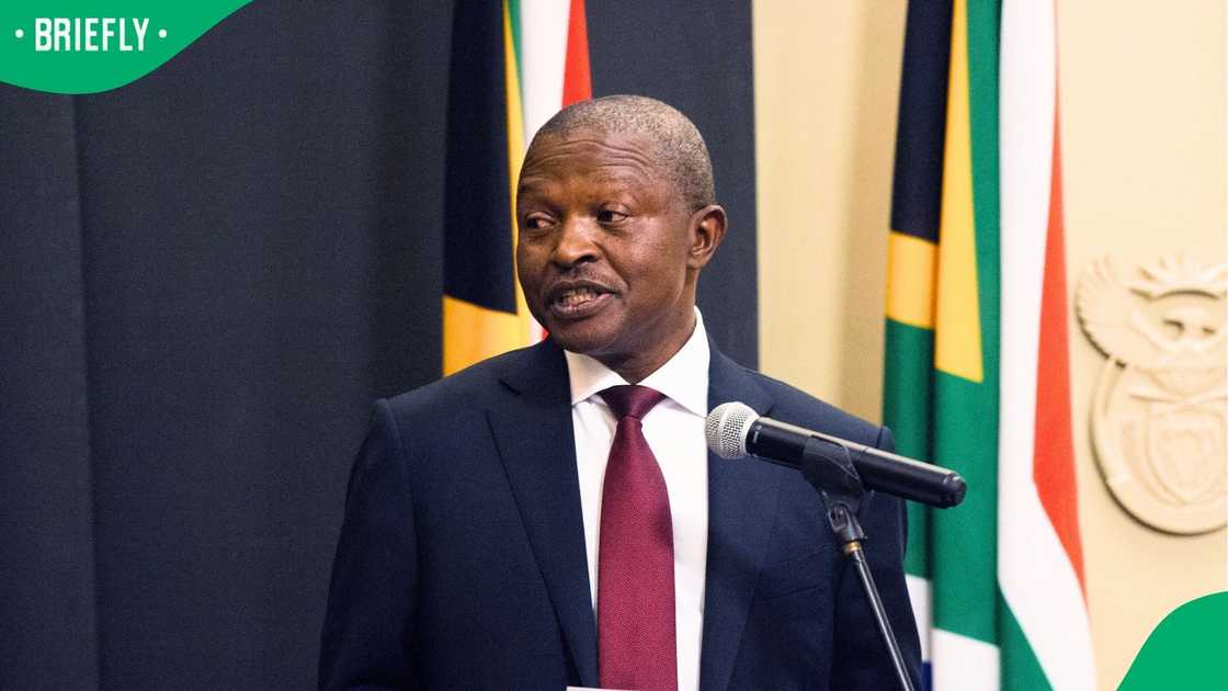 The person Witness F was chatting to was allegedly David Mabuza's nephew