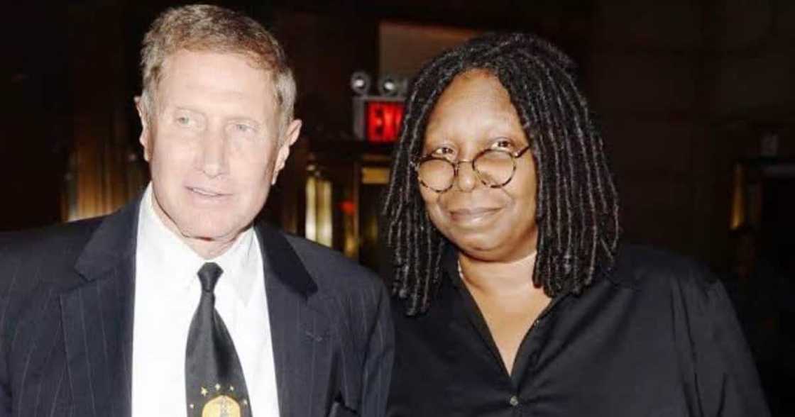 Alvin Martin and Whoopi Goldberg