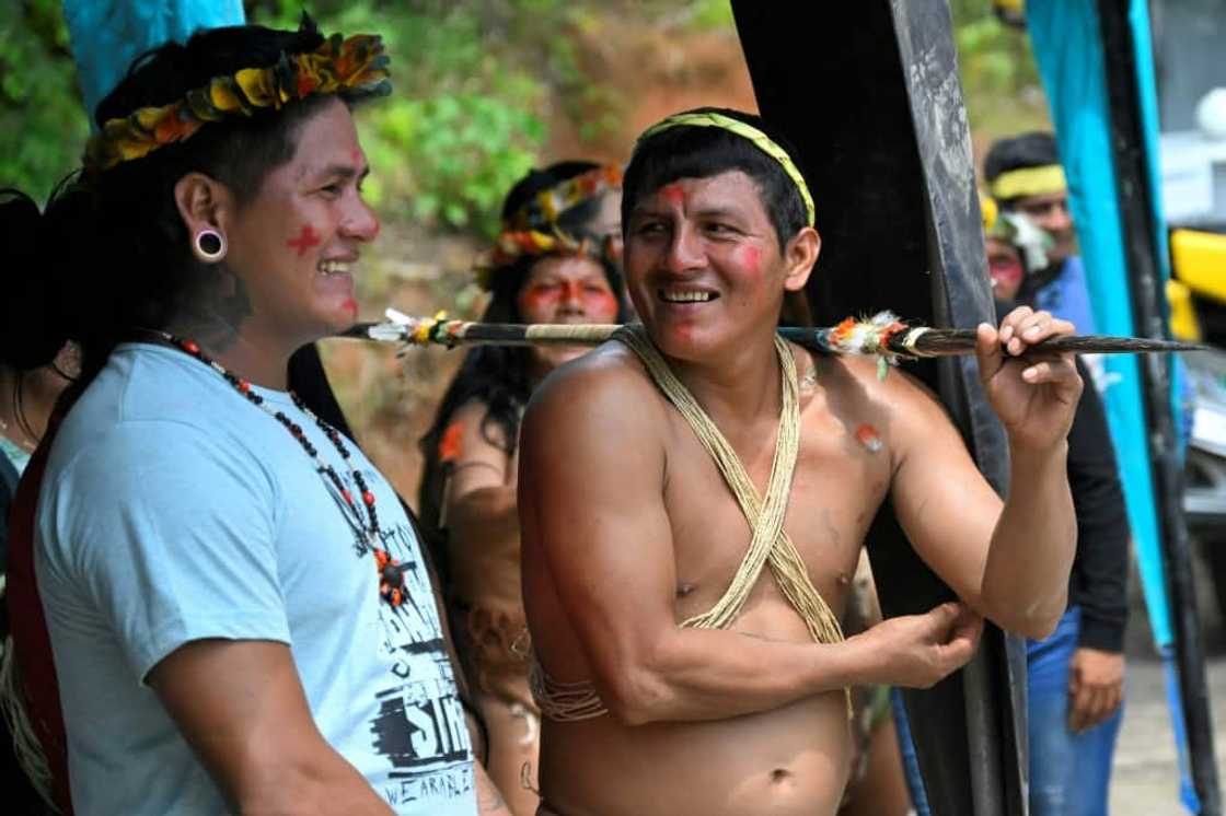 The 400-strong Waorani community of Kawymeno have declared themselves defenders of oil activity The 400-strong Waorani community of Kawymeno have declared themselves defenders of oil activity
