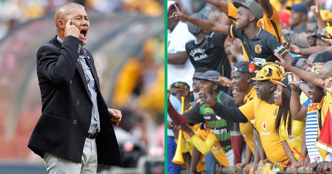 Kaizer Chiefs face a PSL fine for fan behaviour at the Soweto Derby even after Cavin Johnson asked them to behave. Kaizer Chiefs face a PSL fine for fan behaviour at the Soweto Derby even after Cavin Johnson asked them to behave.