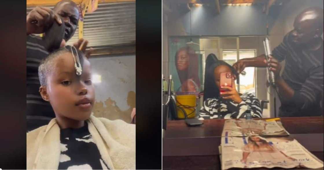 Woman gets hair done in Alexandra Township and reunites family Woman gets hair done in Alexandra Township and reunites family