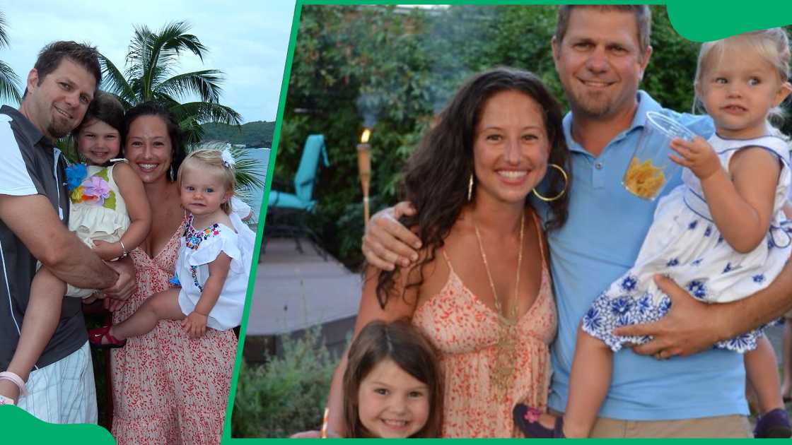 Julietta Compagno Skoog, her husband and their two children Julietta Compagno Skoog, her husband and their two children