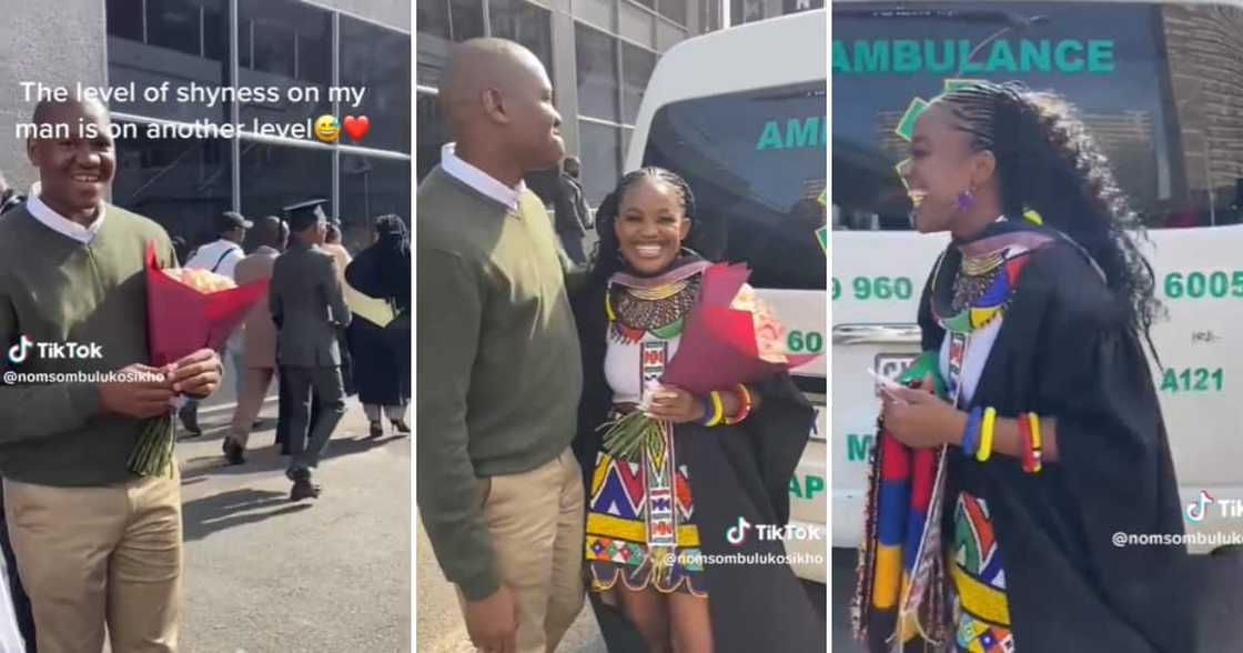 TikTok user @nomsombulukosikho has a gentle man who is a little shy but worships her TikTok user @nomsombulukosikho has a gentle man who is a little shy but worships her