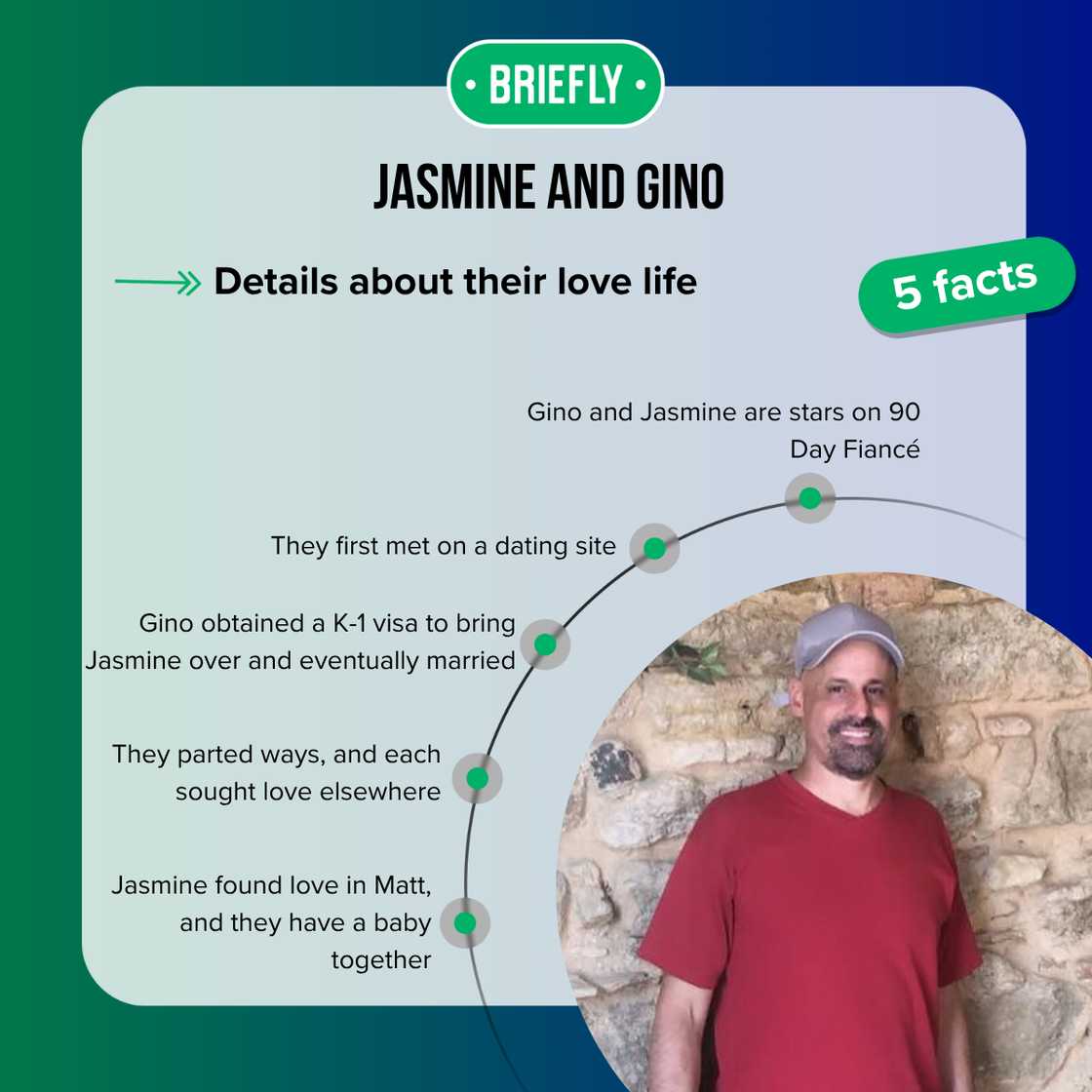 Facts about Jasmine and Gino Facts about Jasmine and Gino