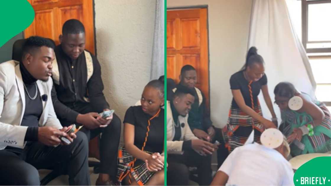 A groom’s family made the Tsonga lobola ceremony even more memorable by giving the bride a special present A groom’s family made the Tsonga lobola ceremony even more memorable by giving the bride a special present
