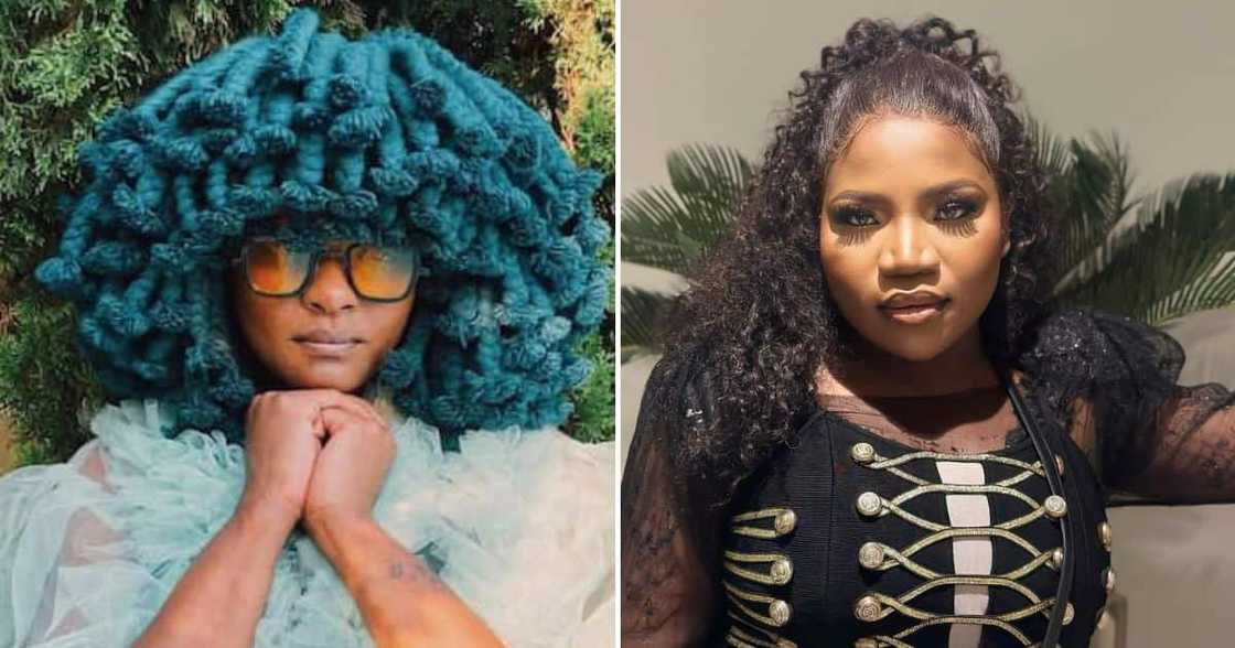 Moonchild Sanelly showed love to Makhadzi amid her problems with Open Mic Productions. Moonchild Sanelly showed love to Makhadzi amid her problems with Open Mic Productions.