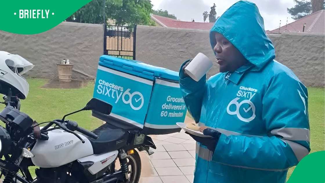 The encounter highlighted the importance of extending gratitude to gig workers performing duties in challenging weather The encounter highlighted the importance of extending gratitude to gig workers performing duties in challenging weather