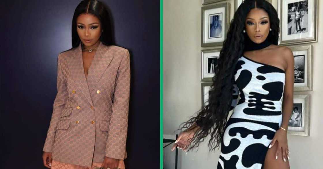 Bonang Matheba hosted Miss SA. Bonang Matheba hosted Miss SA.