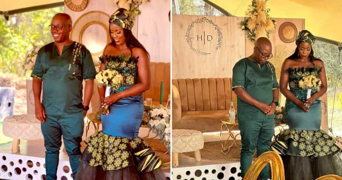 Twitter user @Thwala_Dee couldn't be more proud to call this beautiful woman his wife. Twitter user @Thwala_Dee couldn't be more proud to call this beautiful woman his wife.