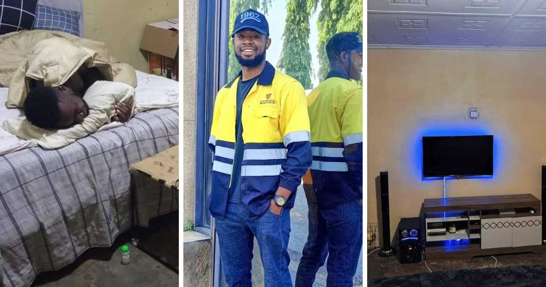 Guy's apartment makeover progression Guy's apartment makeover progression