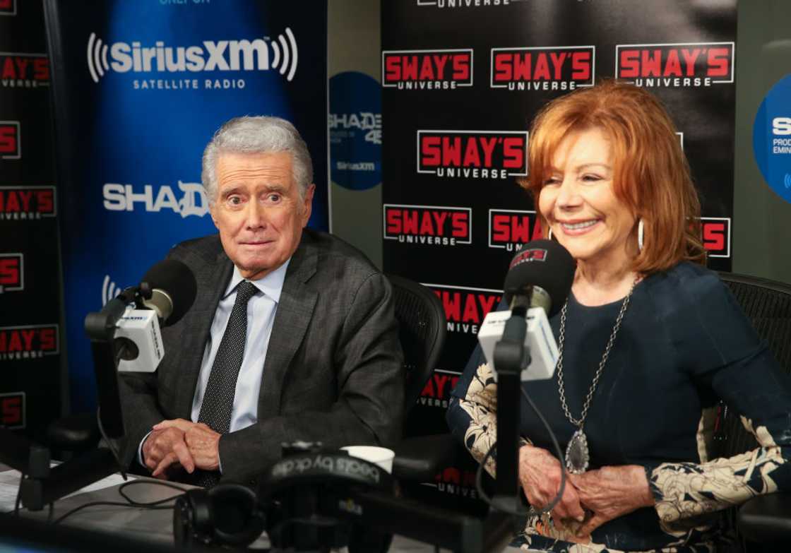 Regis Philbin and Joy Philbin