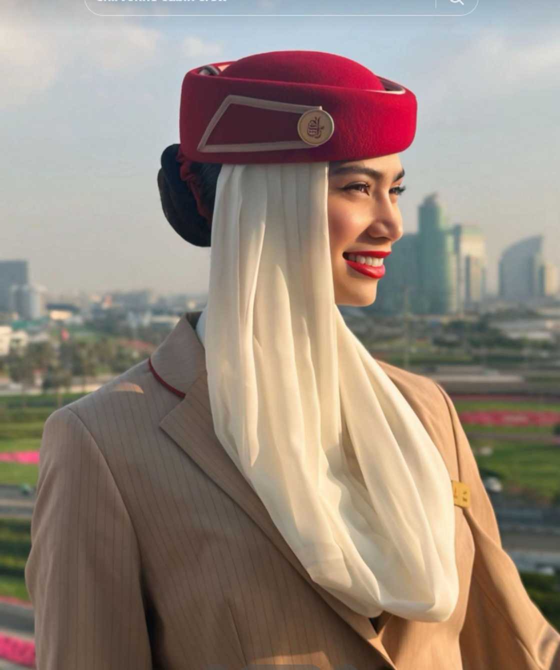 Others said the Emirates uniform was not only a pride for the family, but for the whole village