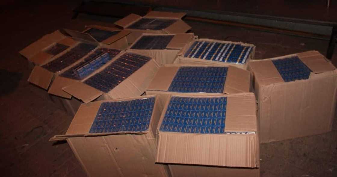 Two SANDF officers caught with illegal cigarettes, arrested Two SANDF officers caught with illegal cigarettes, arrested