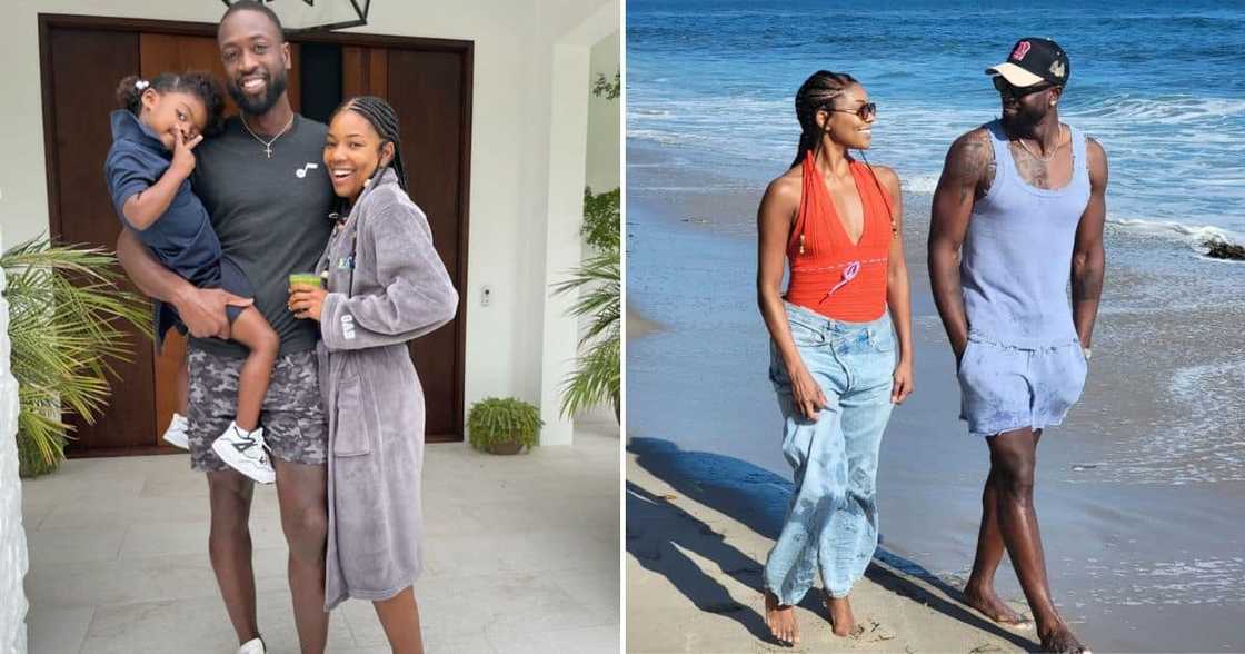 Gabrille Union and Dwyane Wade are in South Africa Gabrille Union and Dwyane Wade are in South Africa