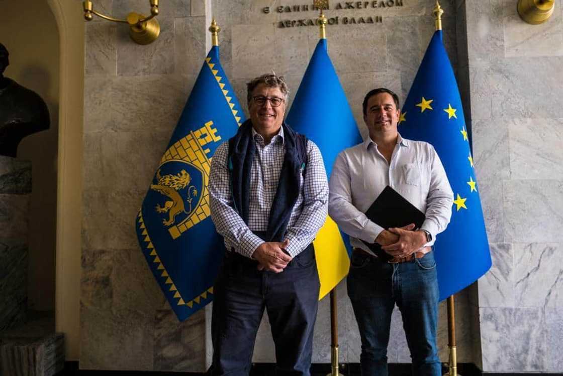 John Steenhuisen, Ukraine visit, Russia, invasion, war John Steenhuisen, Ukraine visit, Russia, invasion, war