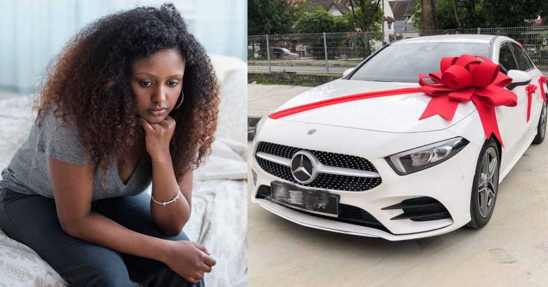 Husband instructs wife to return car ex bought for her