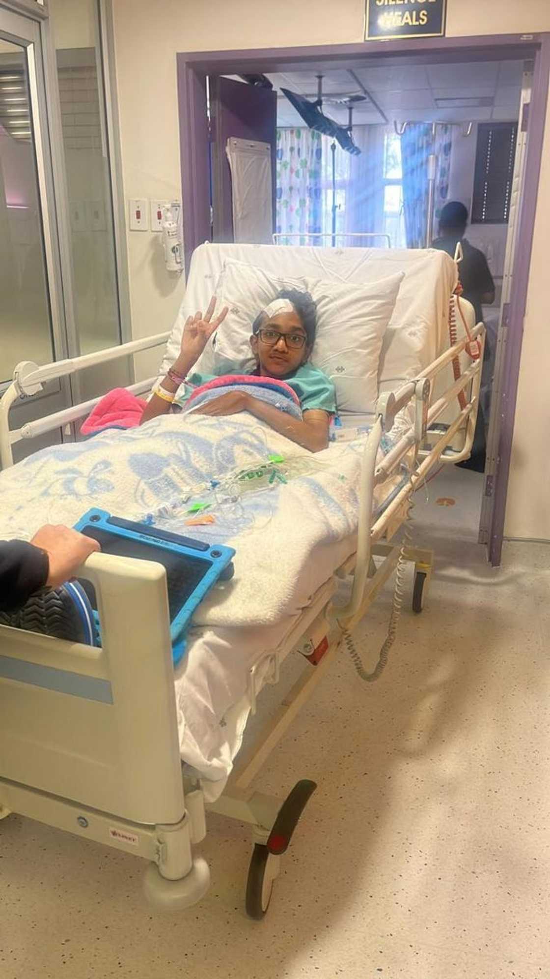 The family is hoping to get donations for him to go for surgery in India