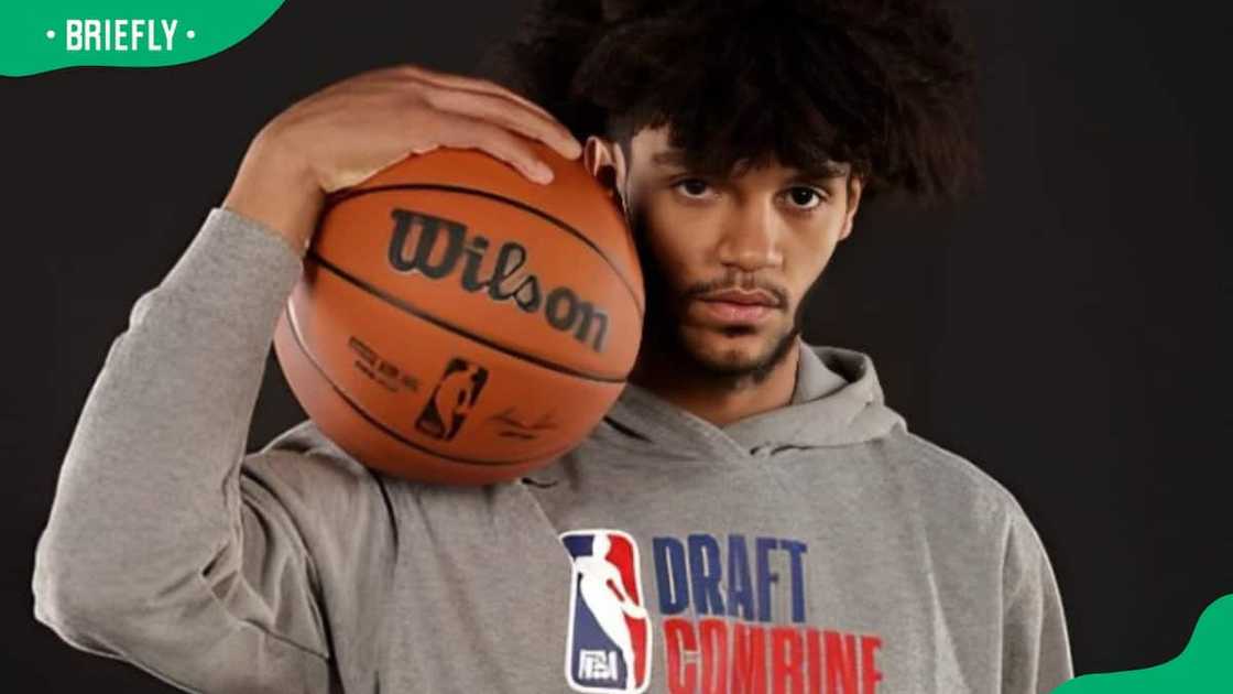 Andre Jackson Jr. during the 2023 NBA Draft Combine Circuit Andre Jackson Jr. during the 2023 NBA Draft Combine Circuit