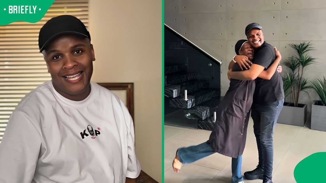 DJ Karri met Sis Thembi.