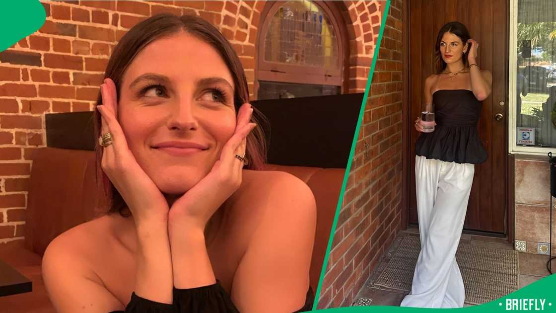 A woman brought a 'single' sign to a rugby match. A woman brought a 'single' sign to a rugby match.