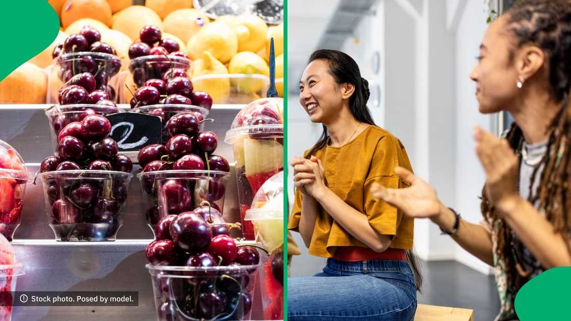A South African company was praised for exporting over 20 tonnes of fruit to the UK A South African company was praised for exporting over 20 tonnes of fruit to the UK