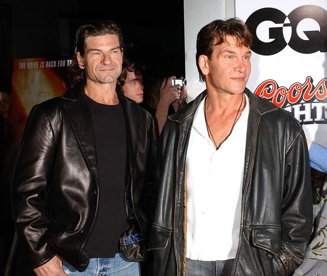 Don Swayze and his brother, Patrick Swayze Don Swayze and his brother, Patrick Swayze