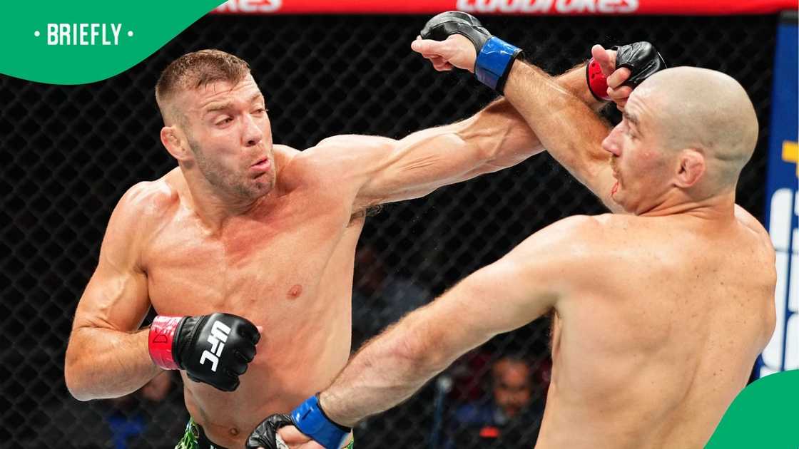 Dricus du Plessis defeated Sean Strickland to defend his middleweight title Dricus du Plessis defeated Sean Strickland to defend his middleweight title