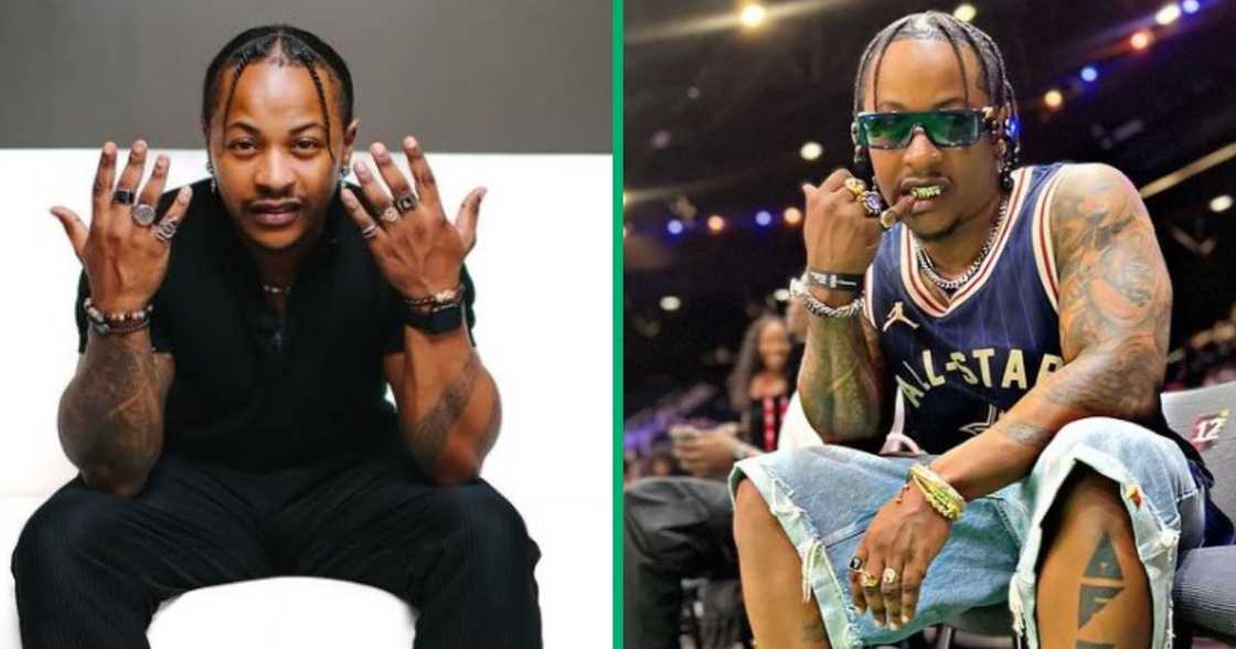 Prriddy Ugly peforms but SA noties his makeup Prriddy Ugly peforms but SA noties his makeup