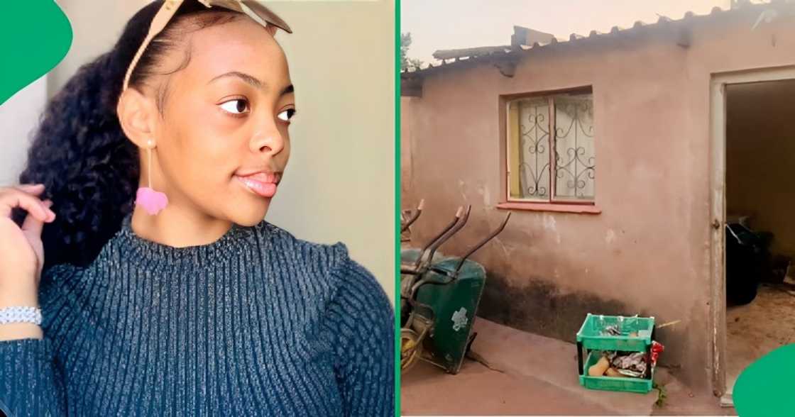 A student gave her grandmother's house a glowup A student gave her grandmother's house a glowup