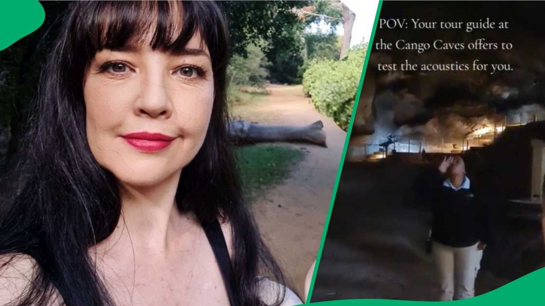 South African tour guide's voice stuns the nation South African tour guide's voice stuns the nation