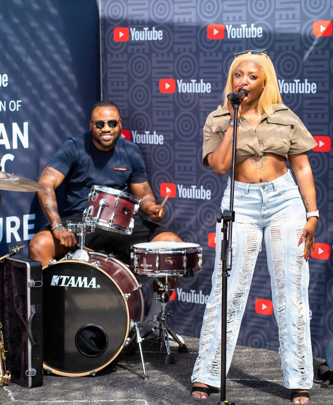 Gigi Lamayne and Sizwe Alakine have confirmed their relationship. Gigi Lamayne and Sizwe Alakine have confirmed their relationship.