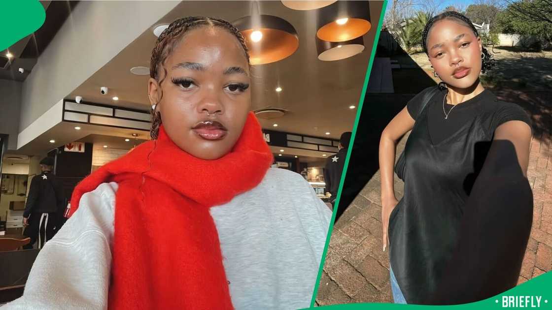 A young lady showcased Foschini summer dresses that wowed South Africans. A young lady showcased Foschini summer dresses that wowed South Africans.