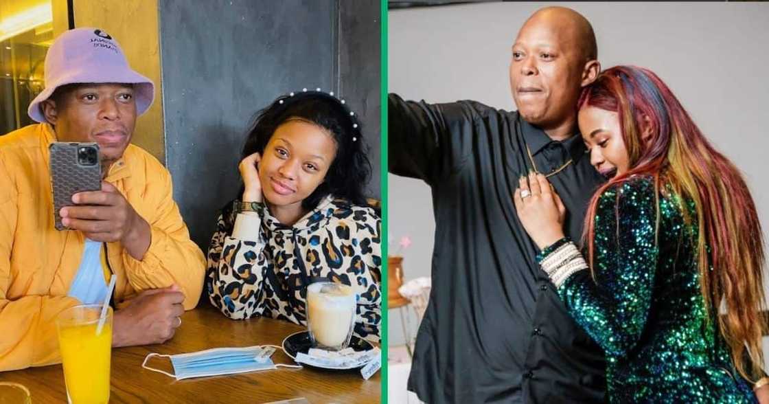 Queen of Gqom Babes Wodumo hanging out with her late husband, Mampintsha. Queen of Gqom Babes Wodumo hanging out with her late husband, Mampintsha.
