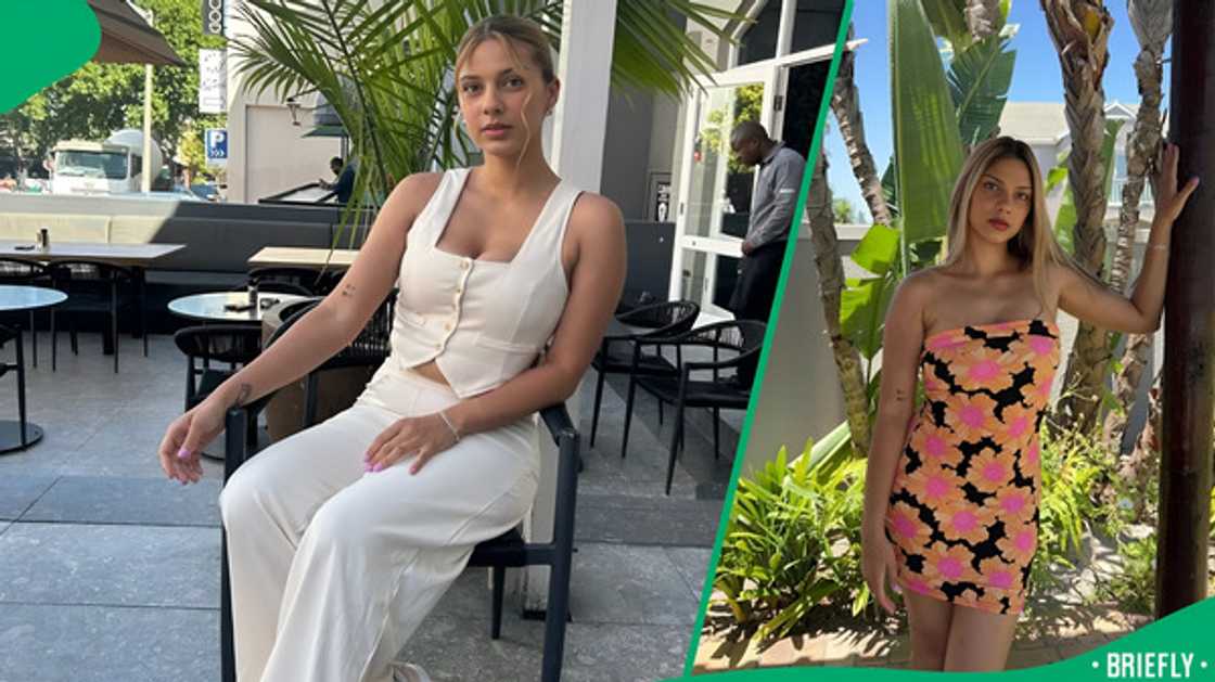 A young woman showcased what R500 worth of groceries would get you in South Africa. A young woman showcased what R500 worth of groceries would get you in South Africa.