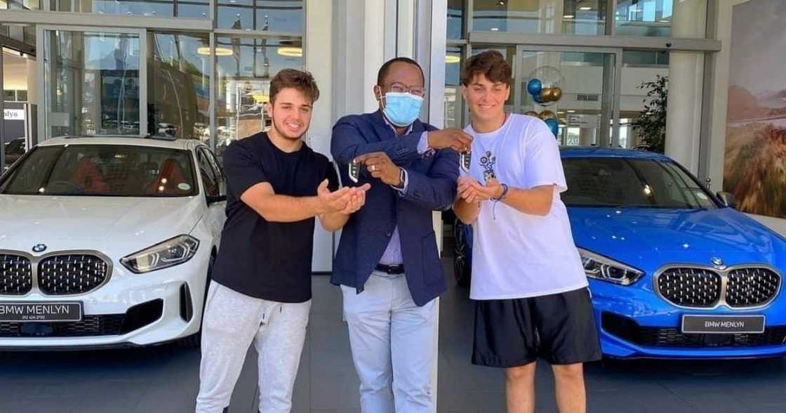 BMW M135i, R800 000 vehicles, matric gifts, expensive cars, brothers, Gauteng, new cars, new ride, viral news, trending post, Mzansi reactions BMW M135i, R800 000 vehicles, matric gifts, expensive cars, brothers, Gauteng, new cars, new ride, viral news, trending post, Mzansi reactions