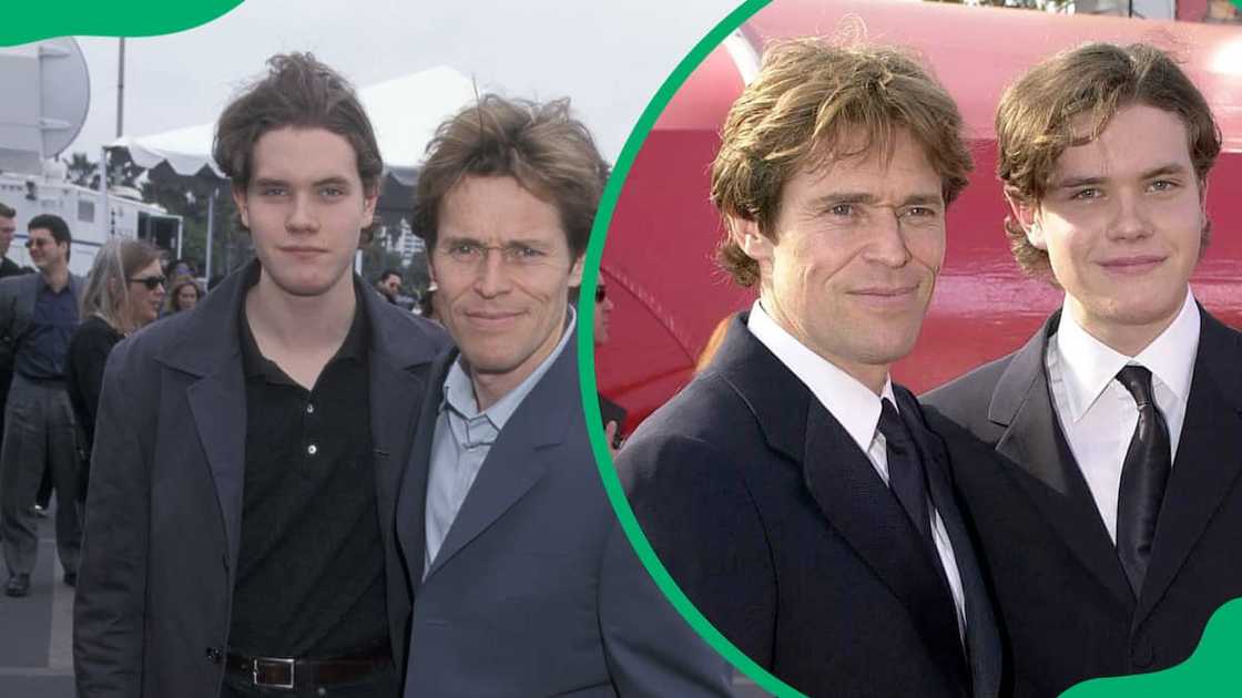 Willem Dafoe's son, Jack Dafoe Willem Dafoe's son, Jack Dafoe