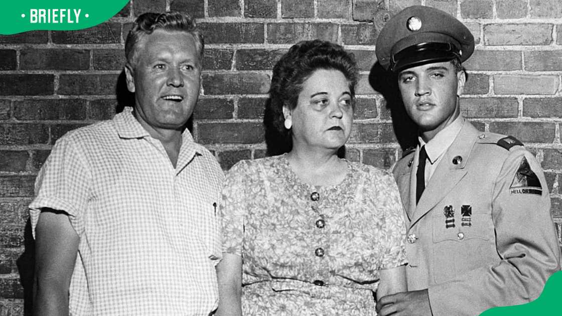 Elvis Presley's parents