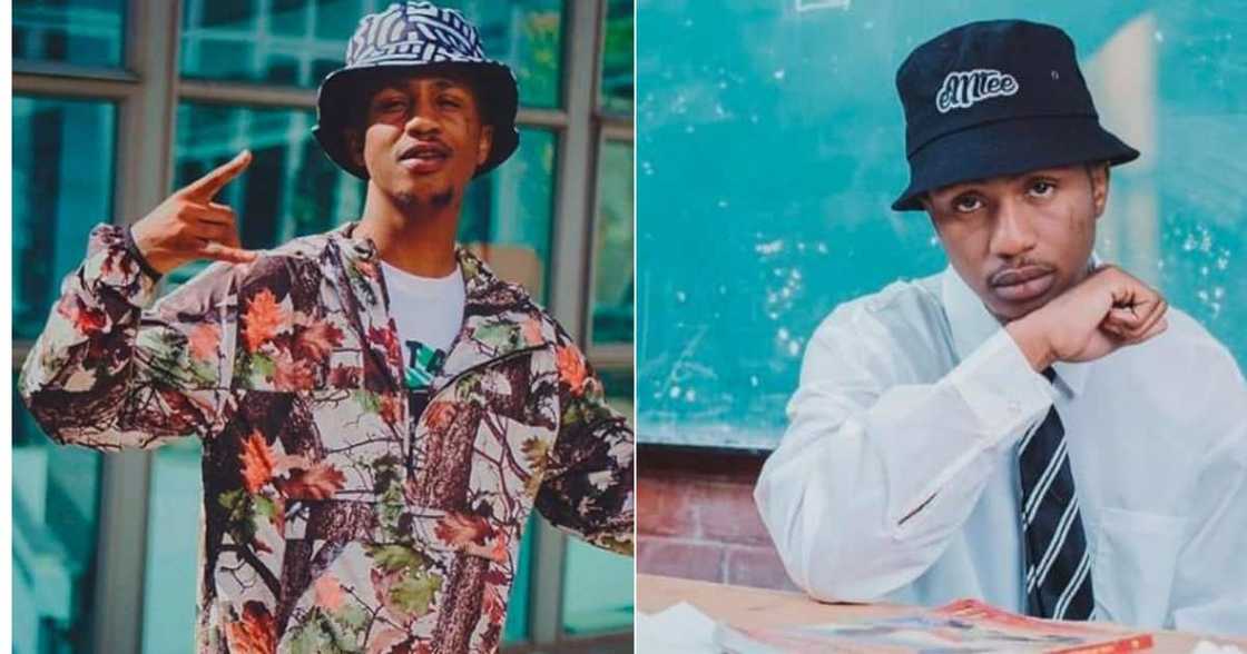 Emtee: Rapper posts pic in front of stunning house, SA reacts