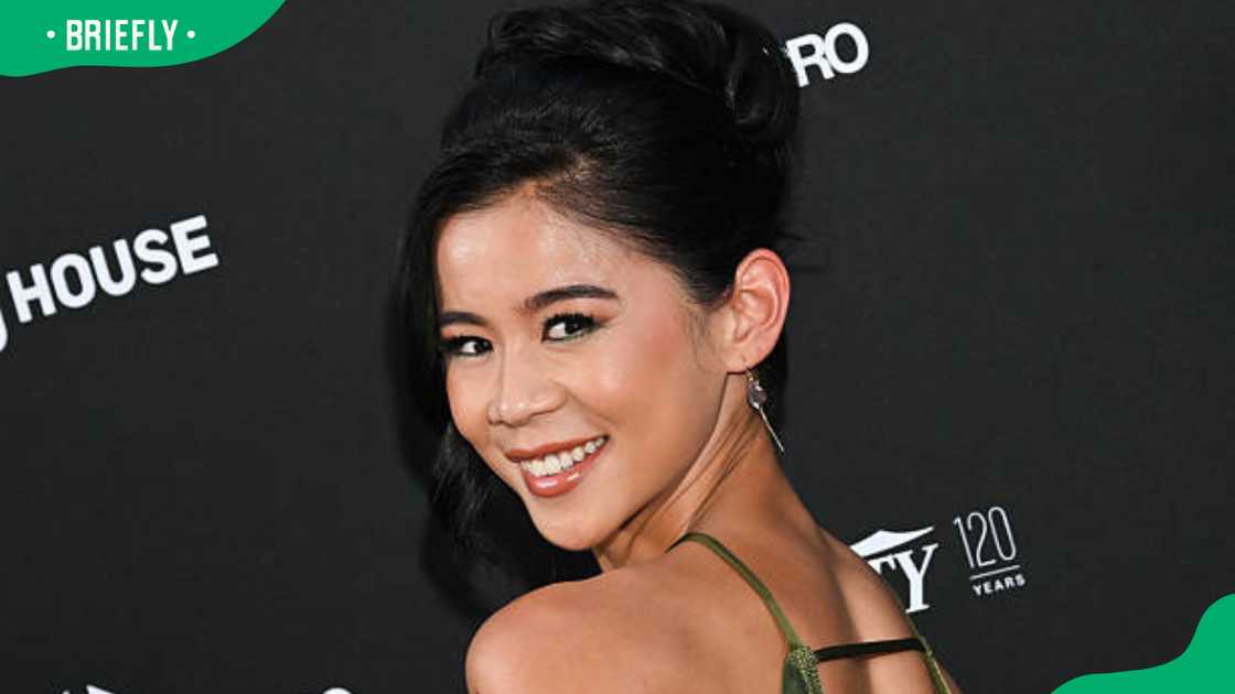 Leah Lewis at the One Host Toast to the Emmys event Leah Lewis at the One Host Toast to the Emmys event