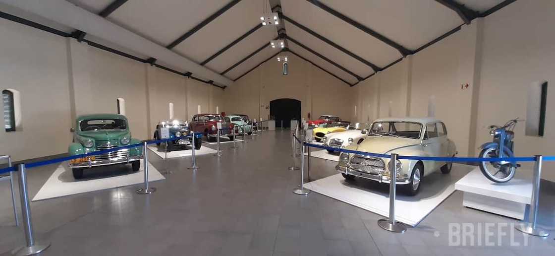 The Franschhoek Motor Museum owned by billionaire Johann Rupert. The Franschhoek Motor Museum owned by billionaire Johann Rupert.