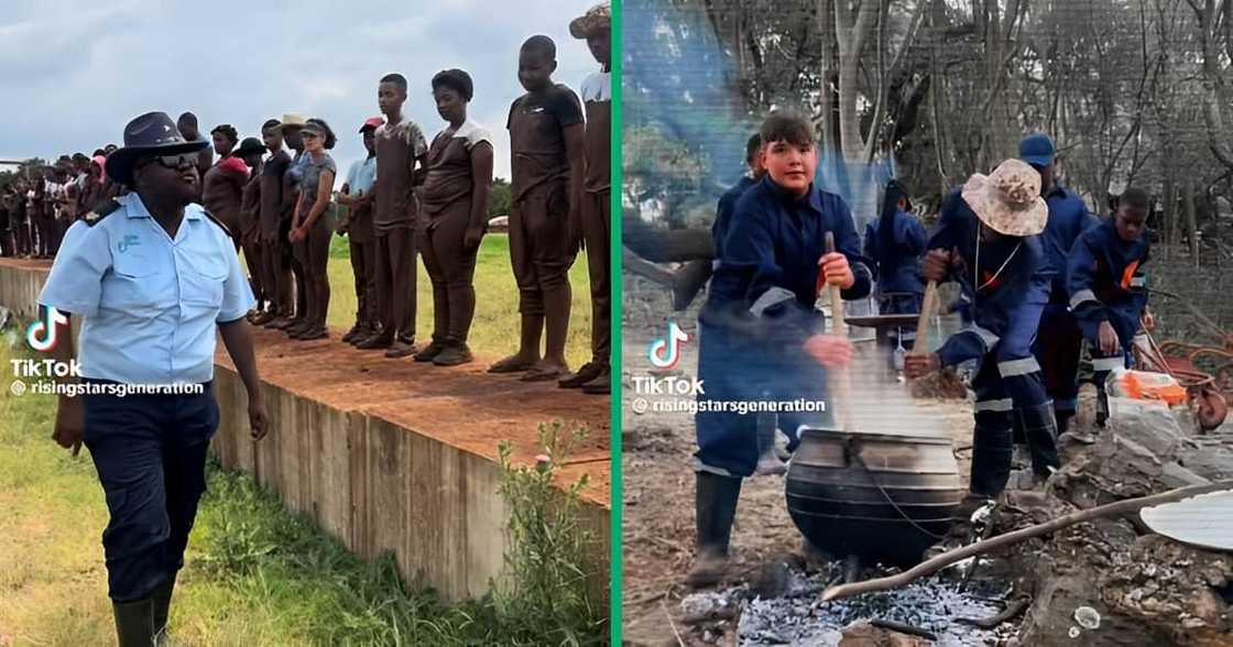 Children were put to work at a discipline camp Children were put to work at a discipline camp