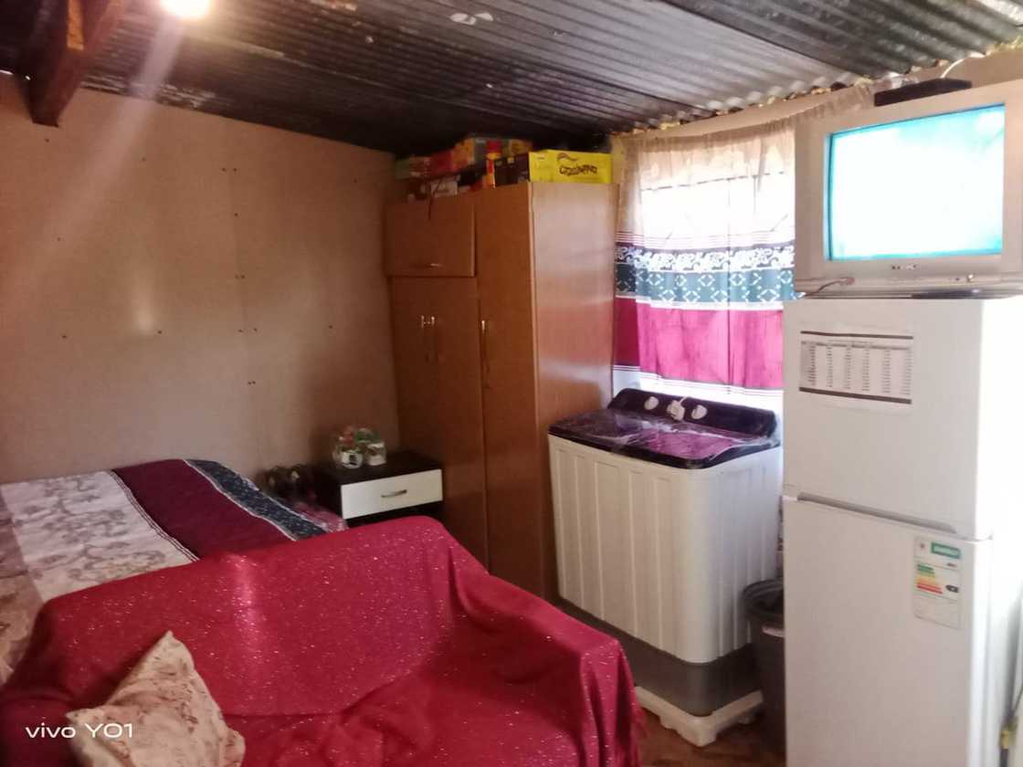 Side view of the house Side view of the house