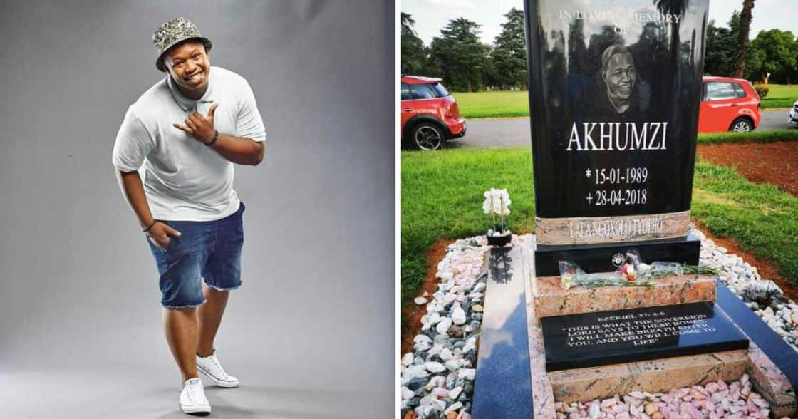 Celebs mark Akhumzi's heavenly birthday