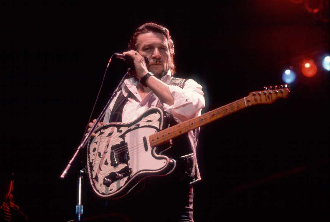 Waylon Jennings in Rosemont, Illinois Waylon Jennings in Rosemont, Illinois