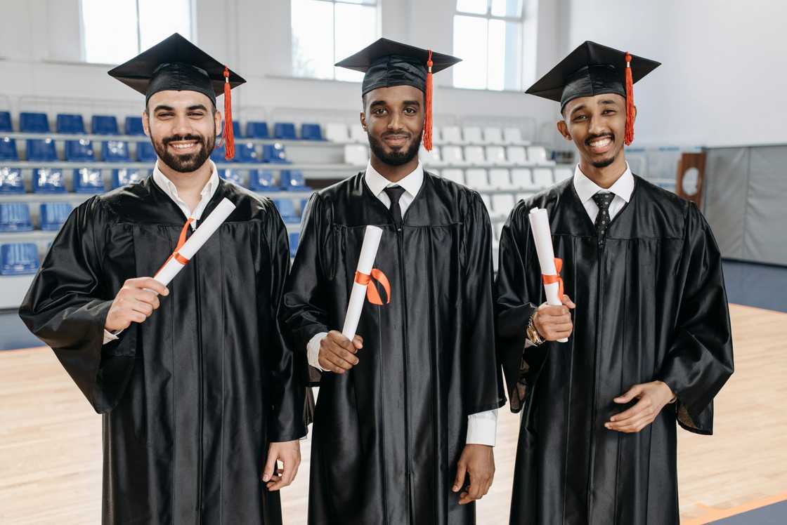 Students graduating Students graduating