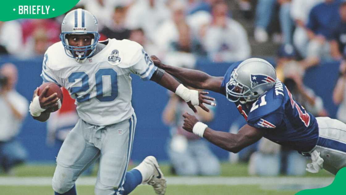 Why did Barry Sanders retire?