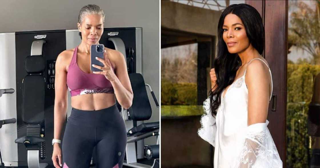 Connie Ferguson's fitness routines Connie Ferguson's fitness routines