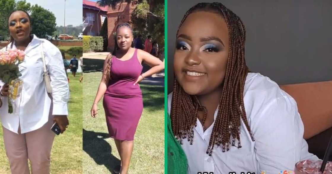 Woman shows off amazing weight loss Woman shows off amazing weight loss